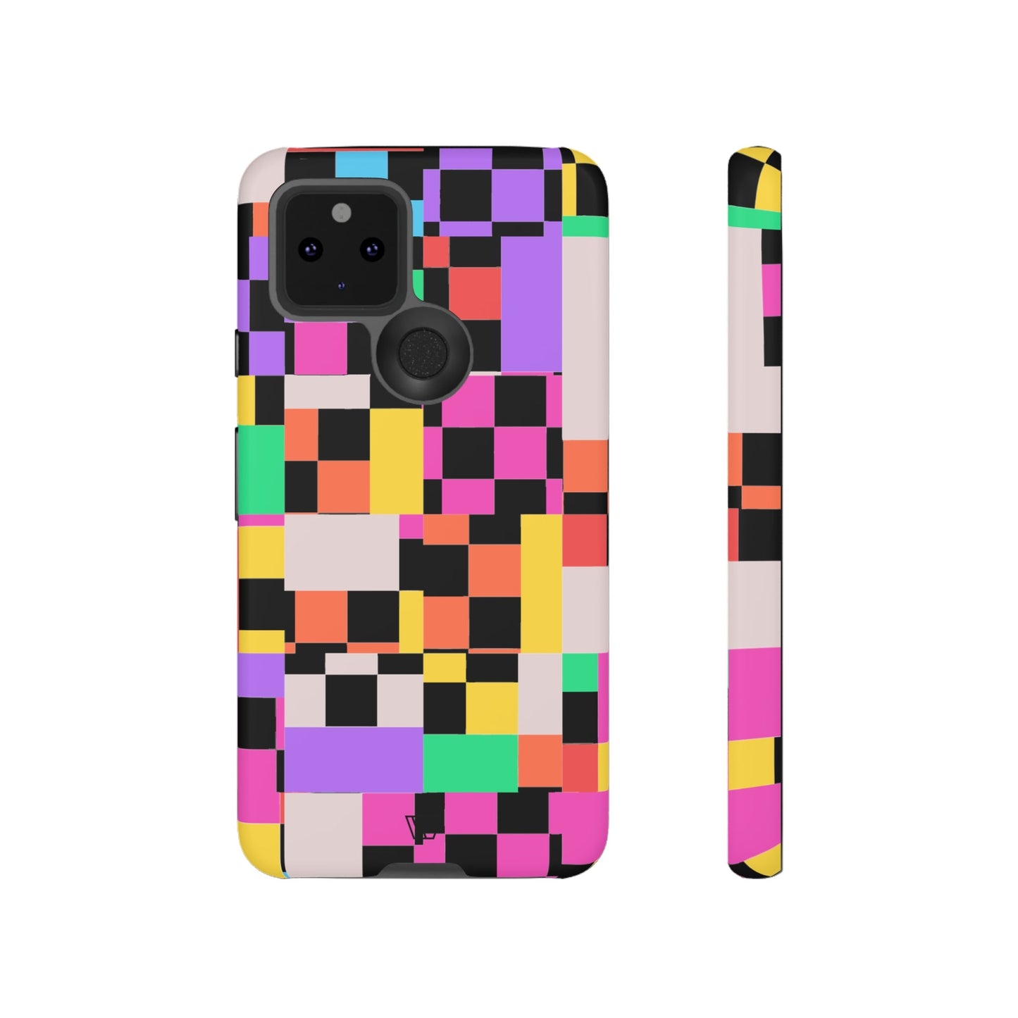 MASHED UP CHECKERBOARD | Tough Phone Case