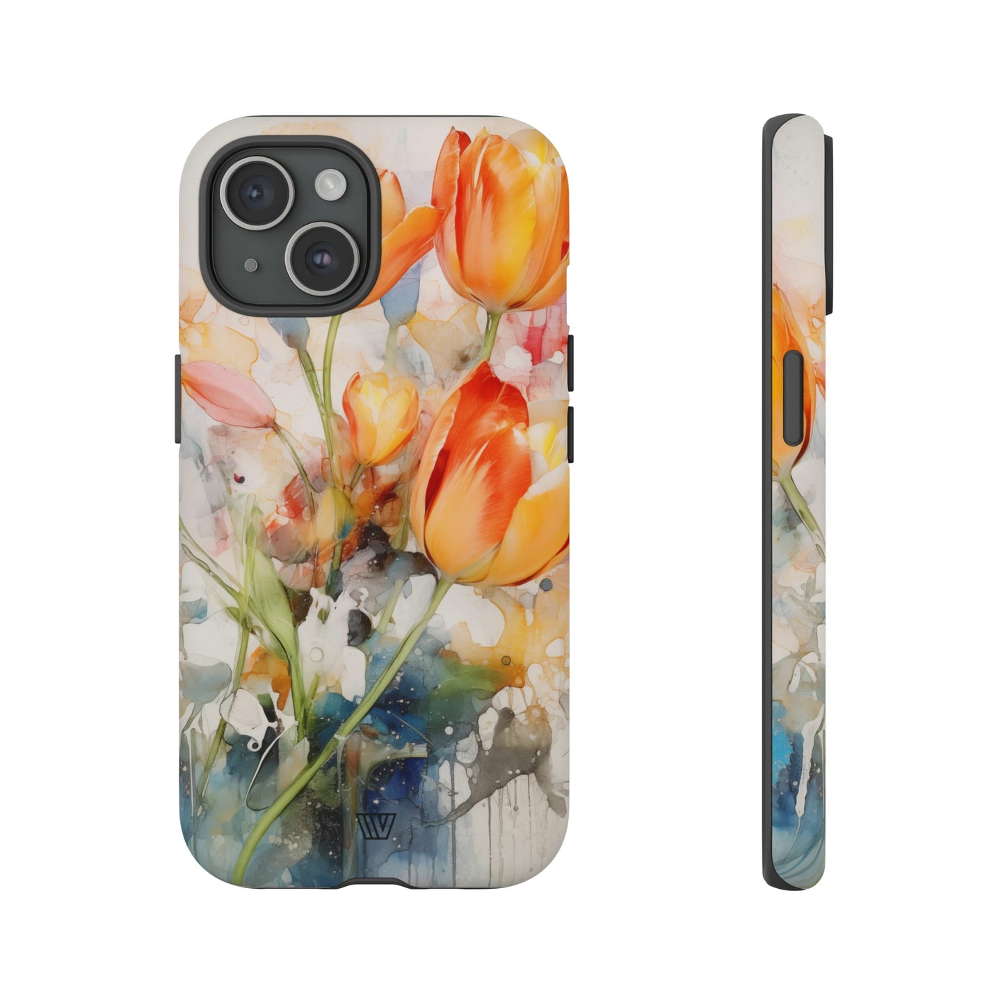 WATERCOLOR TULIPS | Tough Phone Case