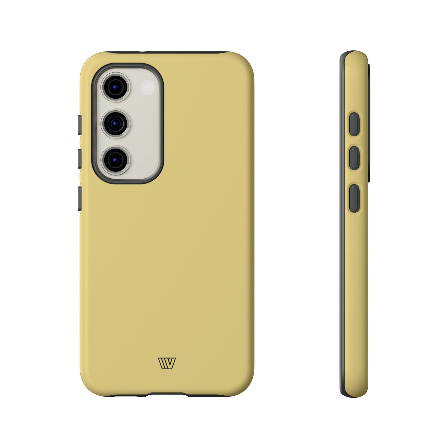 MUTED YELLOW SOLID | Tough Phone Case