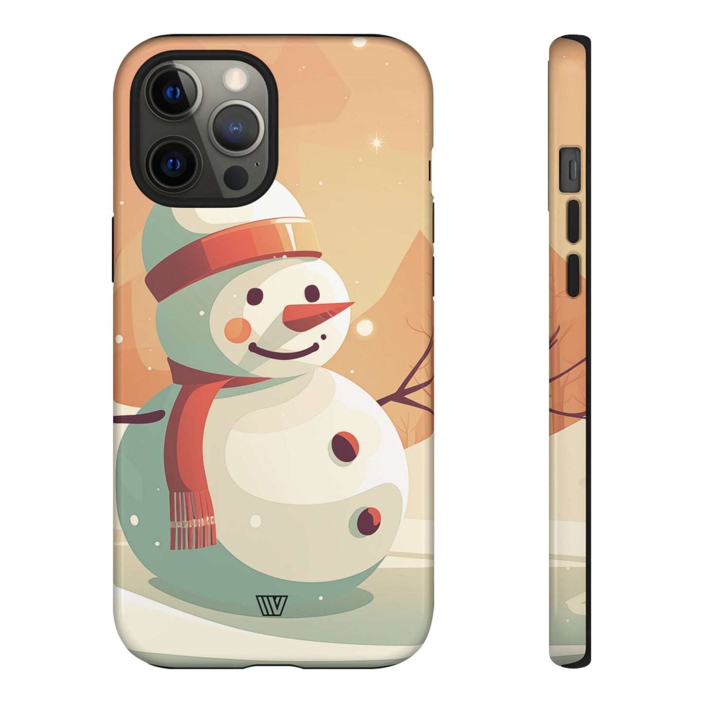 SUNSET SNOWMAN | Tough Phone Case