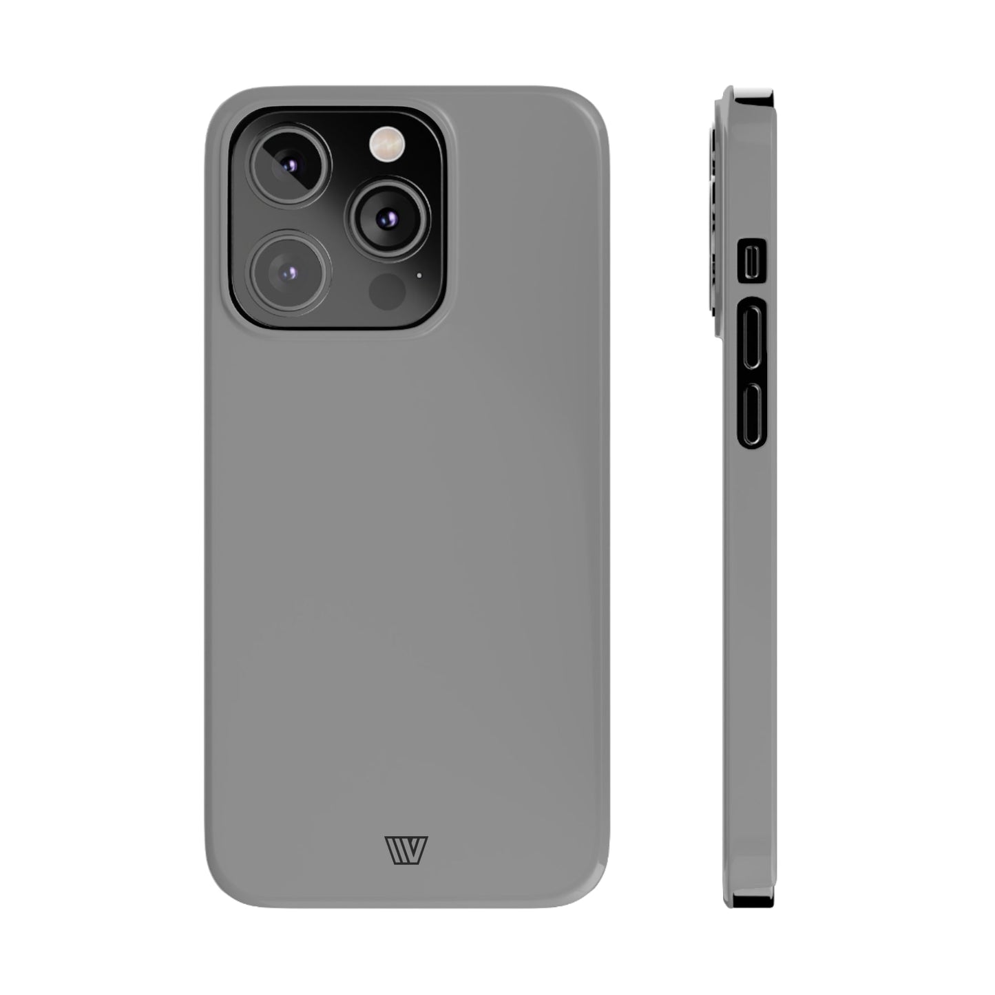 SOLID GRAY | Slim iPhone Case