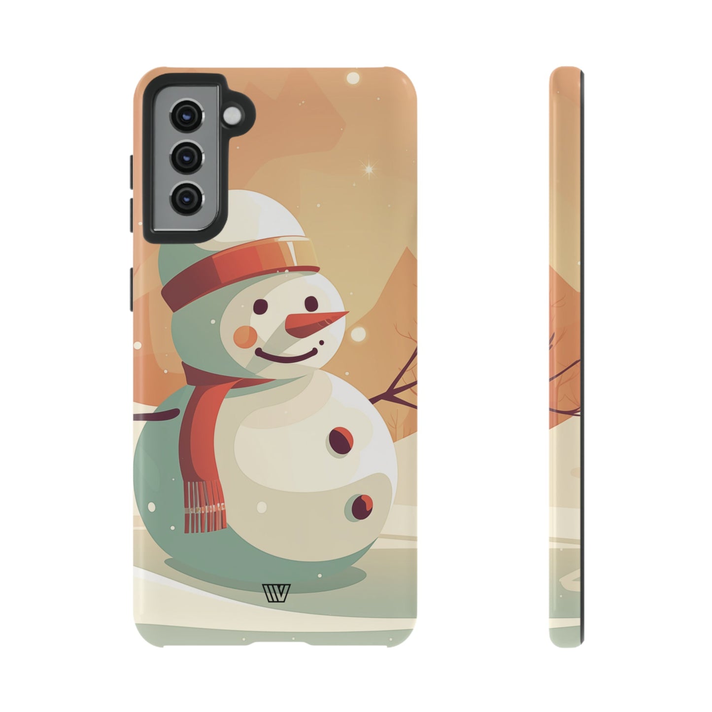 SUNSET SNOWMAN | Tough Phone Case