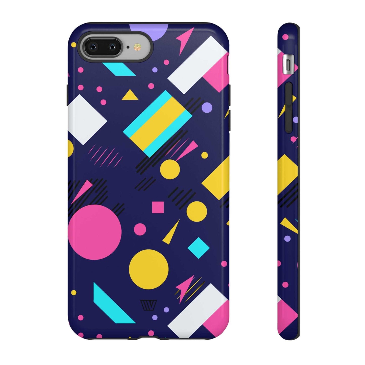 80s / 90s RETRO PATTERN DARK | Tough Phone Case