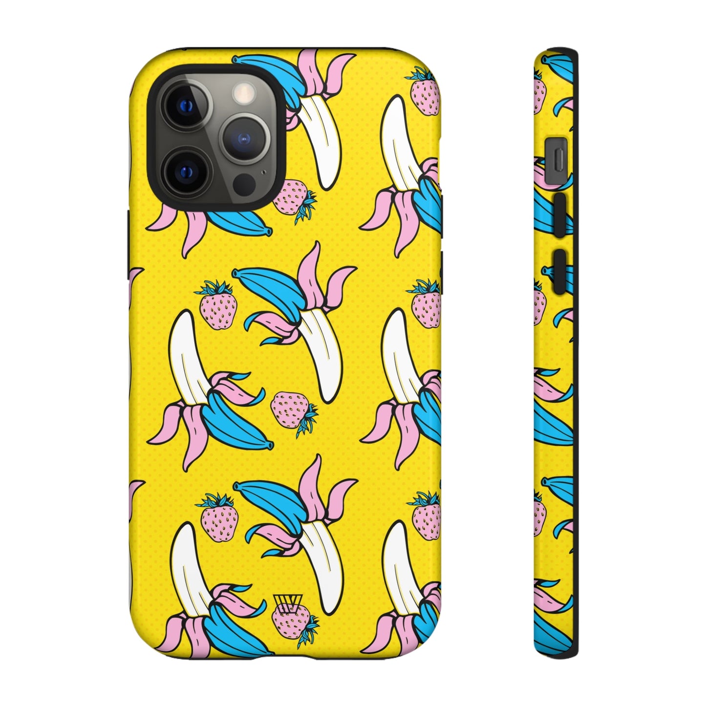 BANANA BERRY BLISS | Tough Phone Case