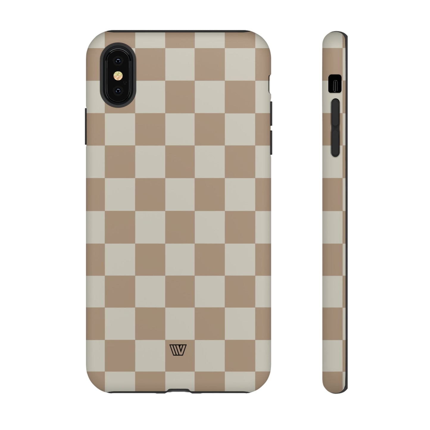 NEUTRAL CHECKERBOARD | Tough Phone Case