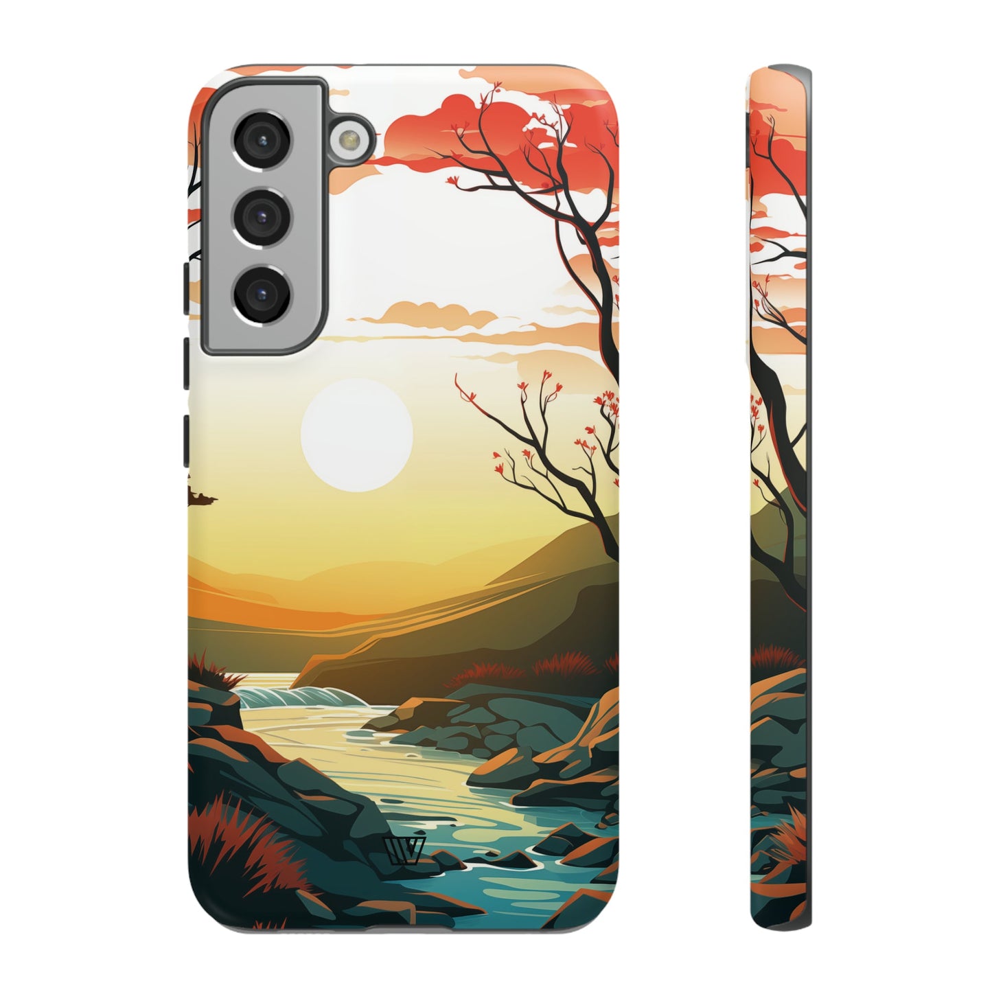 RIVER SUNSET | Tough Phone Case