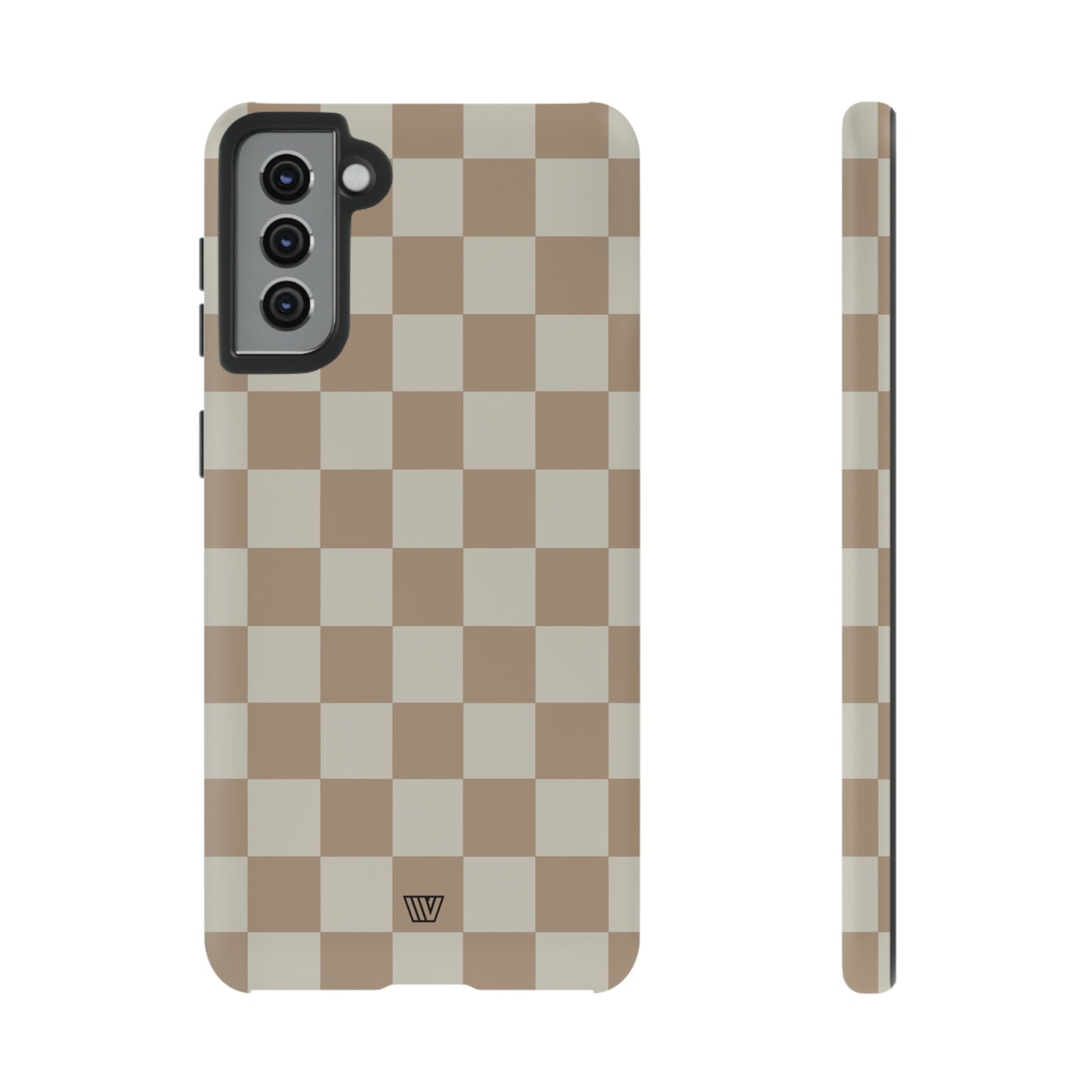 NEUTRAL CHECKERBOARD | Tough Phone Case