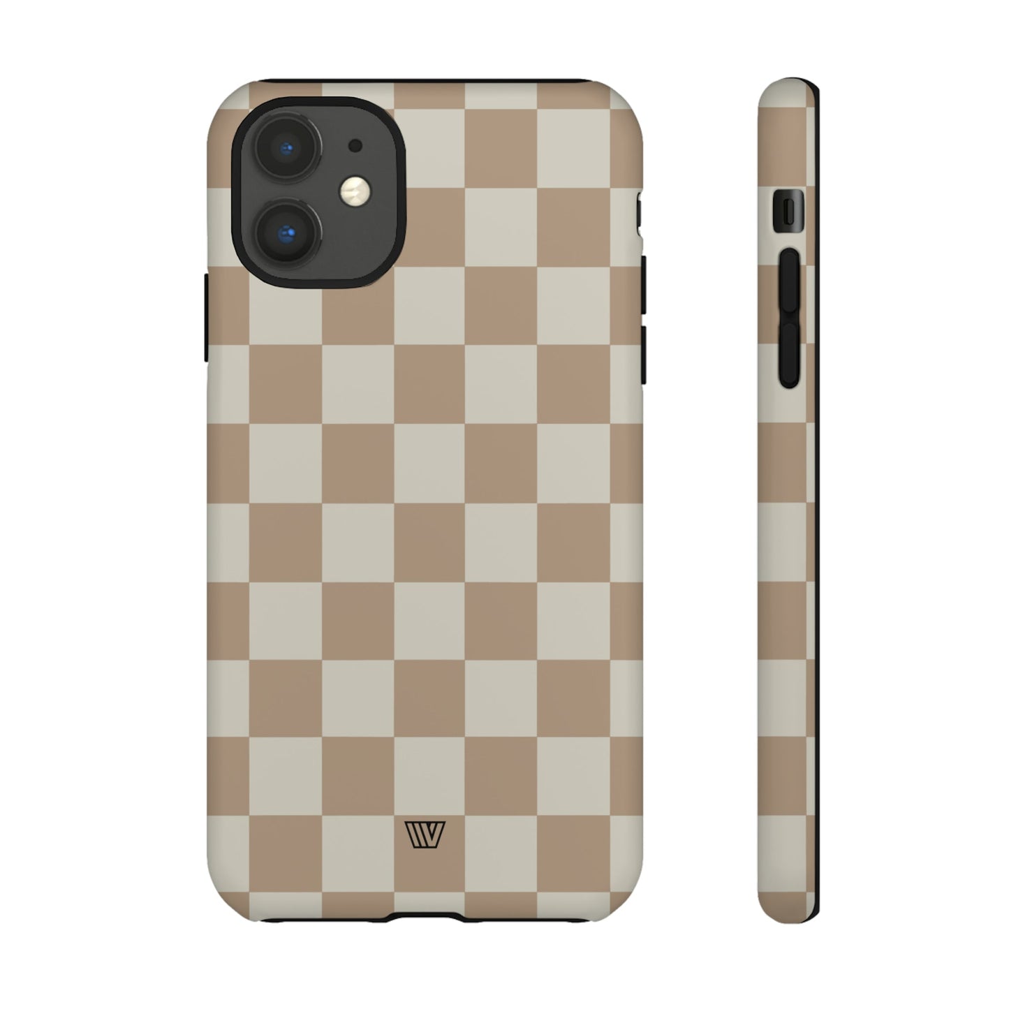 NEUTRAL CHECKERBOARD | Tough Phone Case