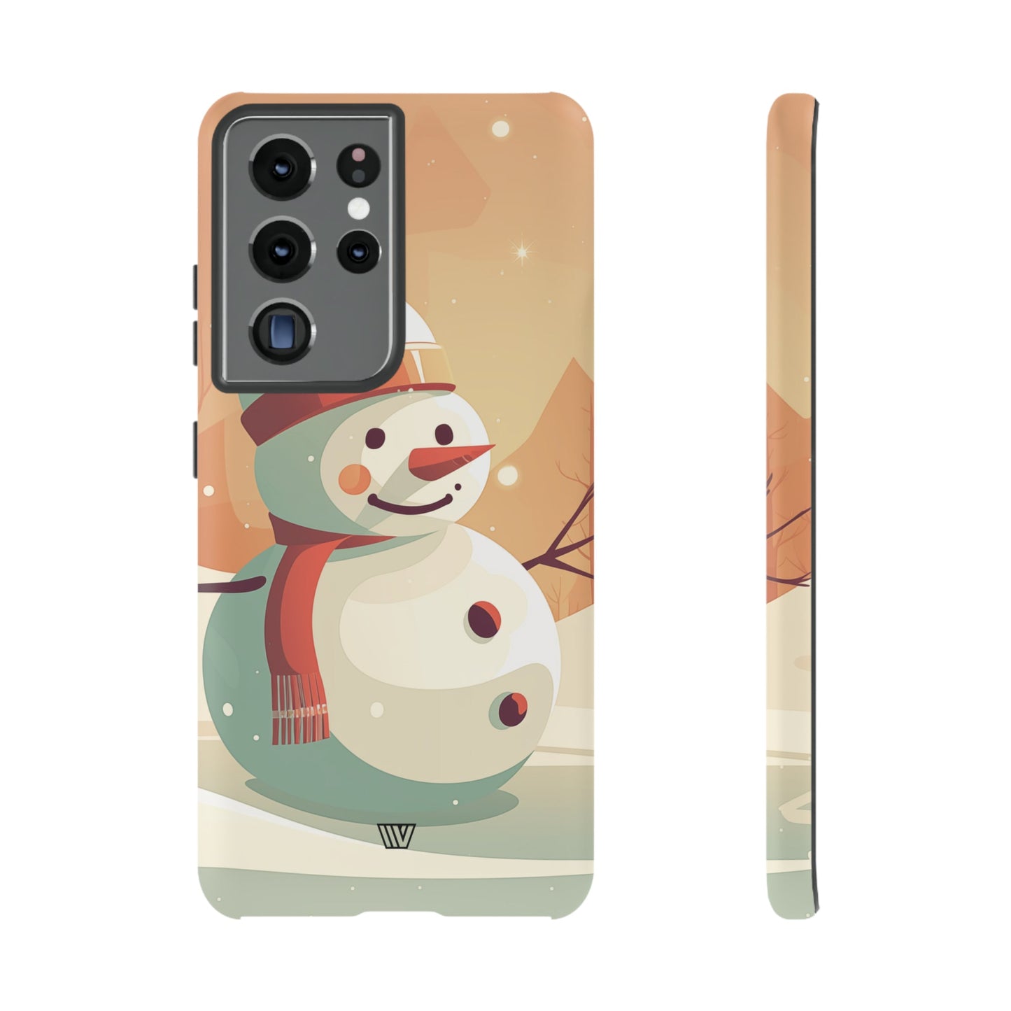 SUNSET SNOWMAN | Tough Phone Case