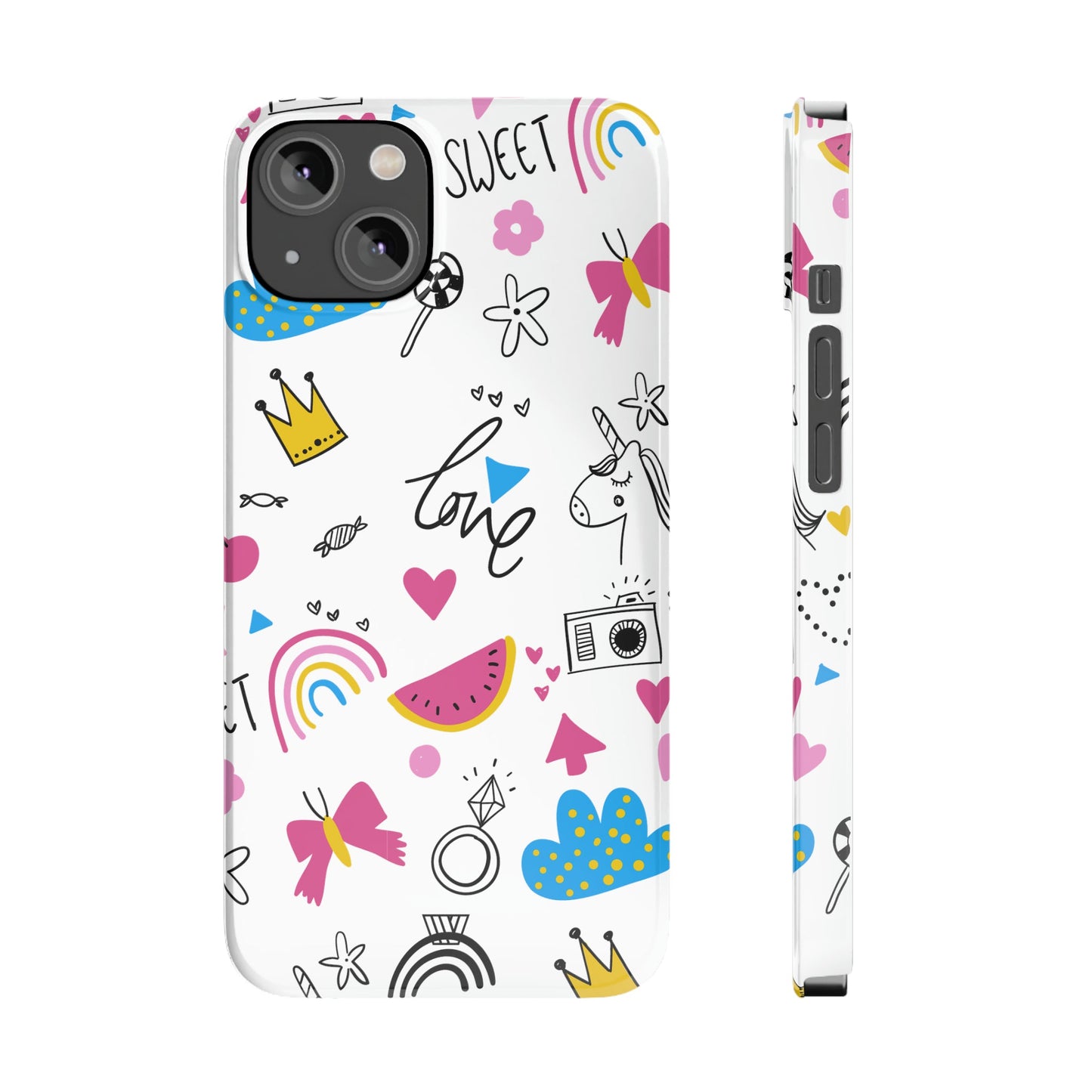 SWEET LOVE | Slim iPhone Case