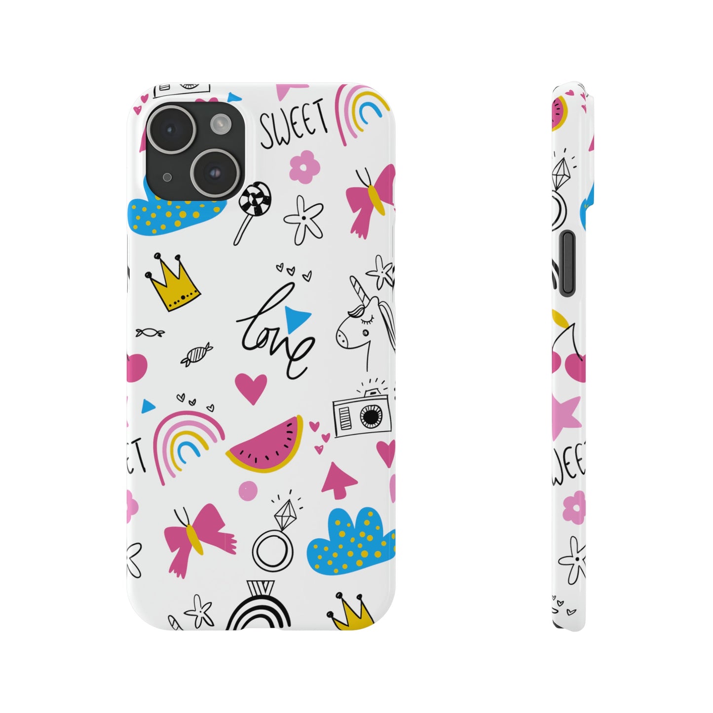 SWEET LOVE | Slim iPhone Case