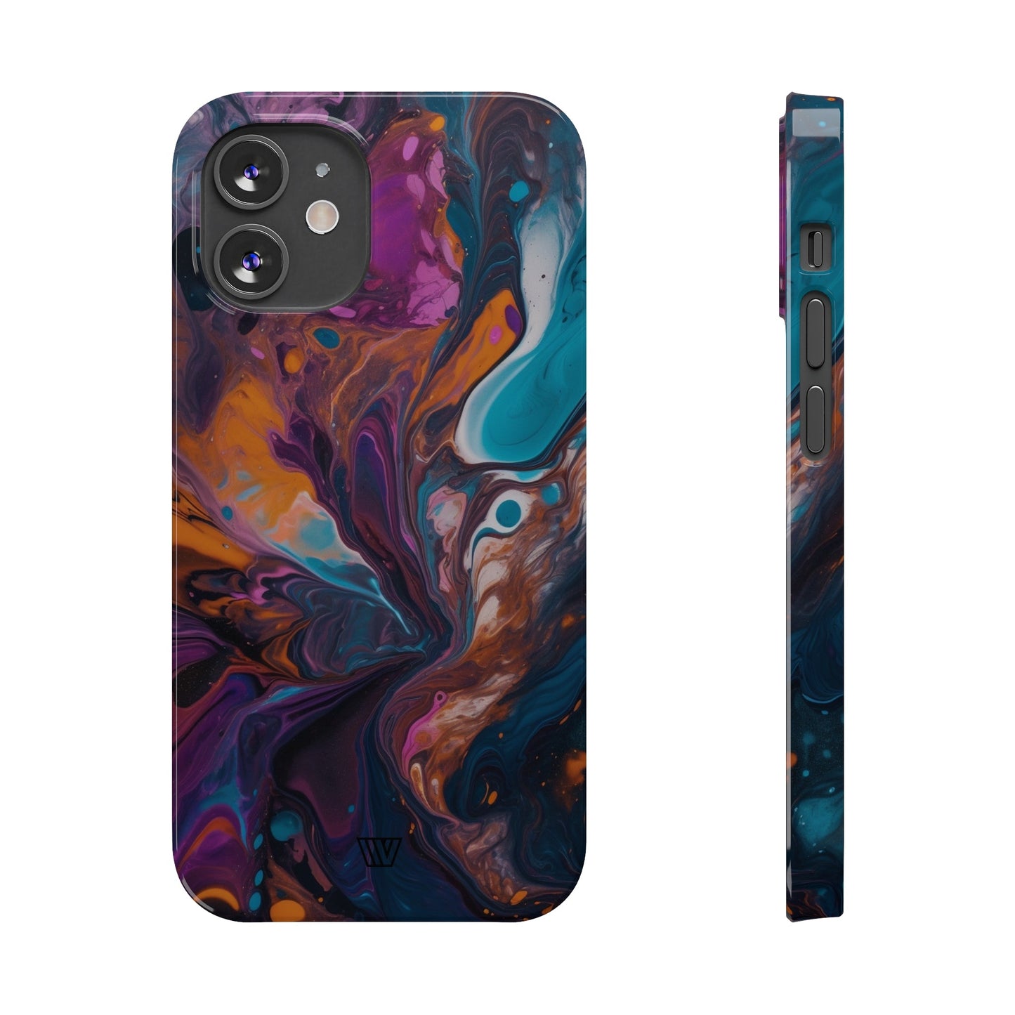 COSMIC PAINT SWIRL | Slim iPhone Case