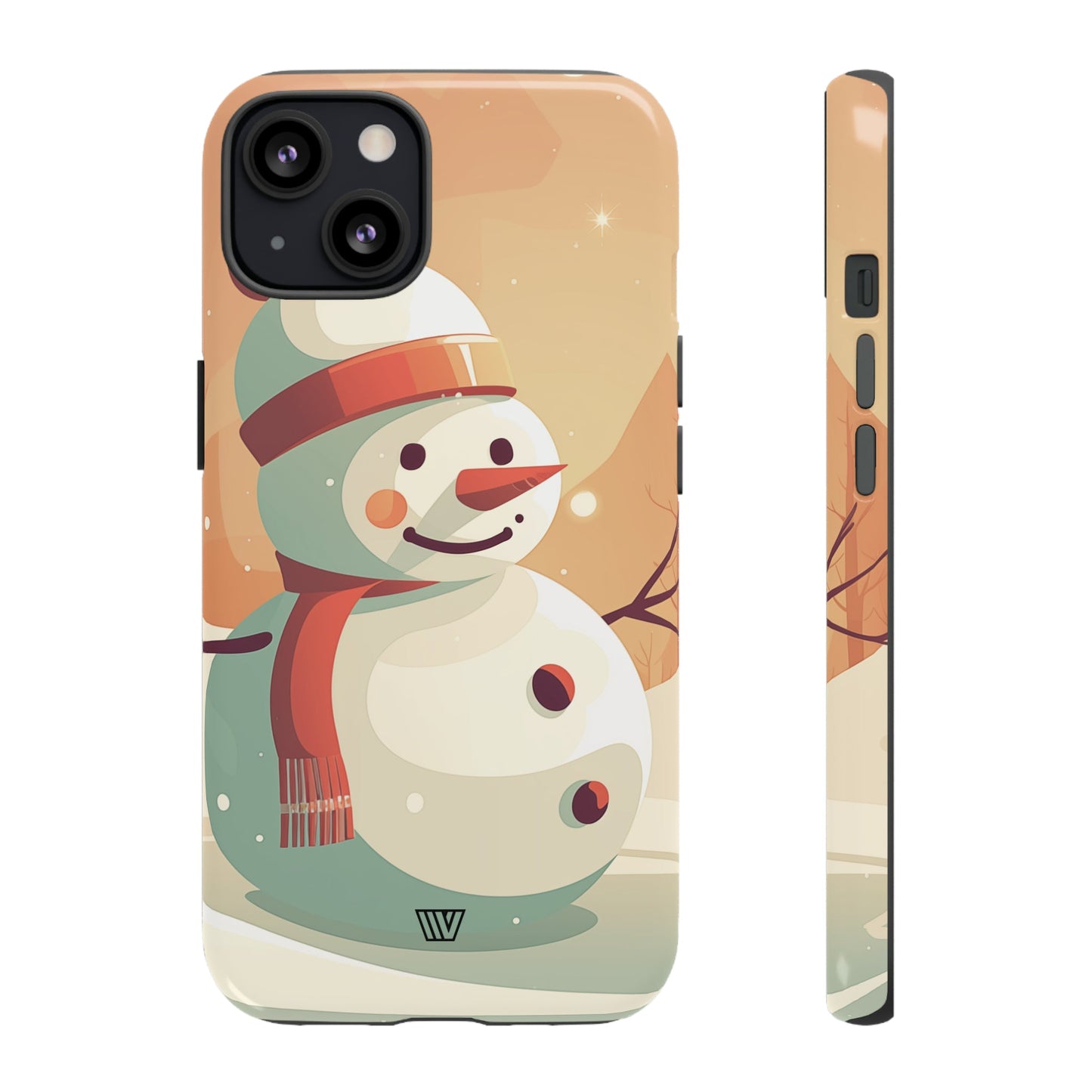 SUNSET SNOWMAN | Tough Phone Case