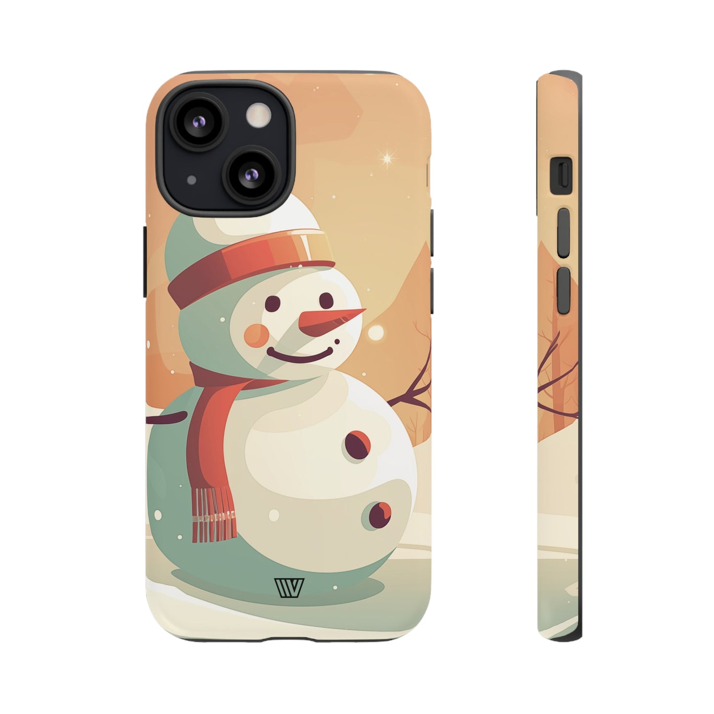 SUNSET SNOWMAN | Tough Phone Case