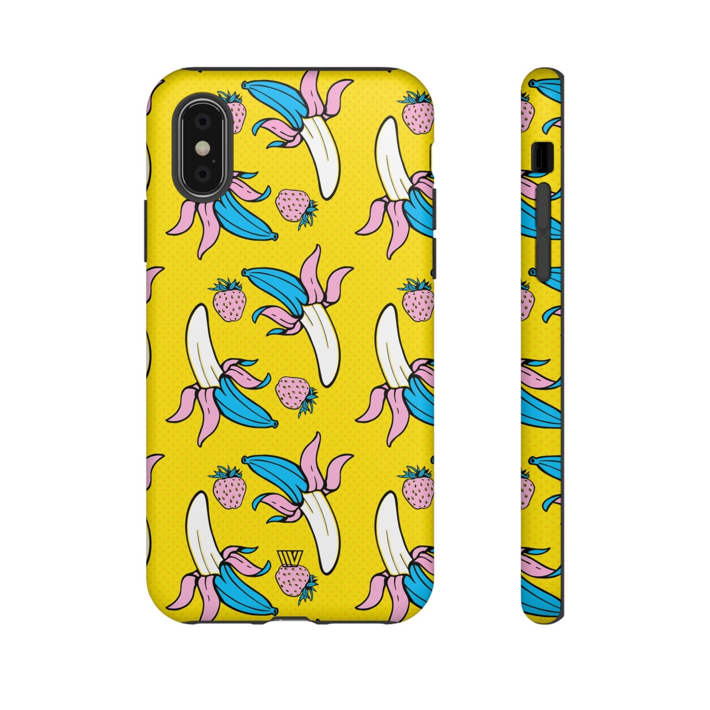 BANANA BERRY BLISS | Tough Phone Case