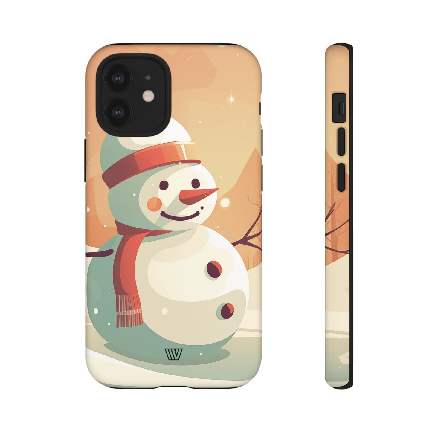 SUNSET SNOWMAN | Tough Phone Case