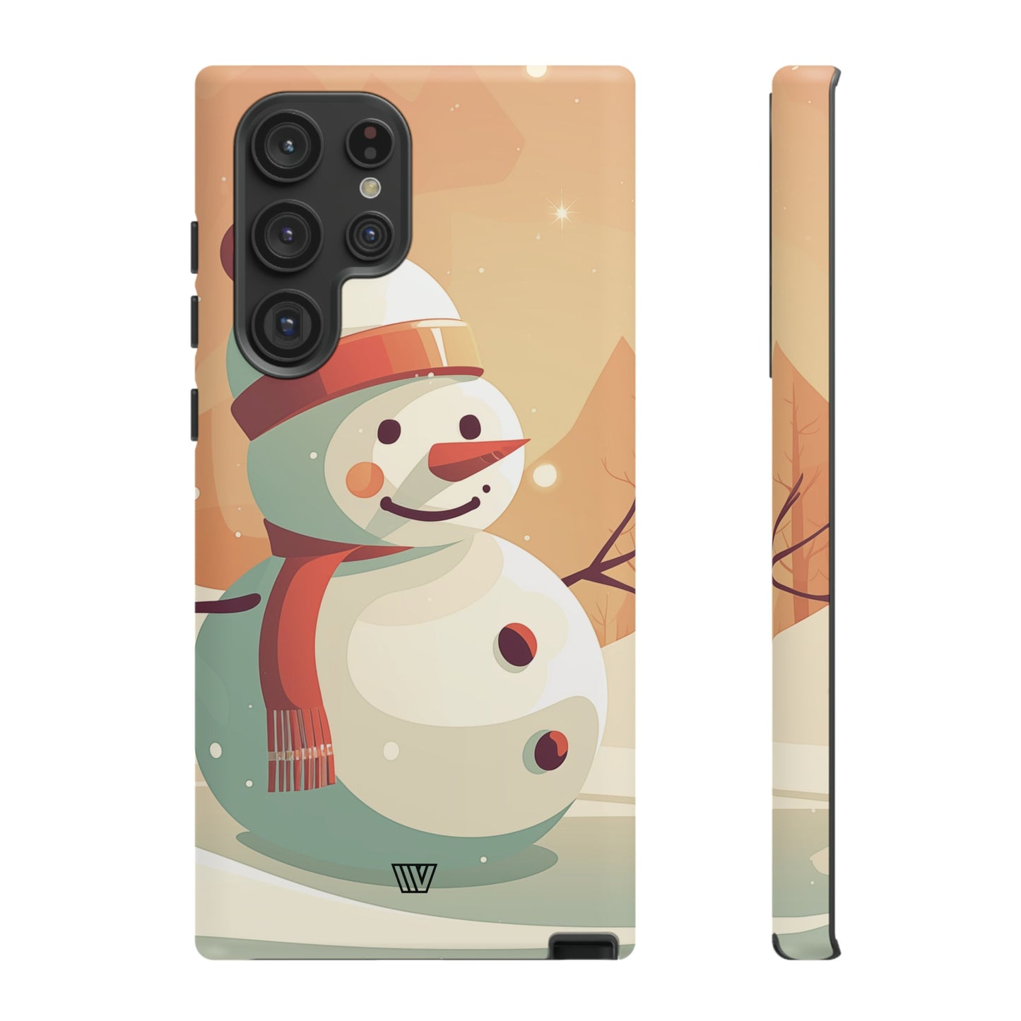 SUNSET SNOWMAN | Tough Phone Case