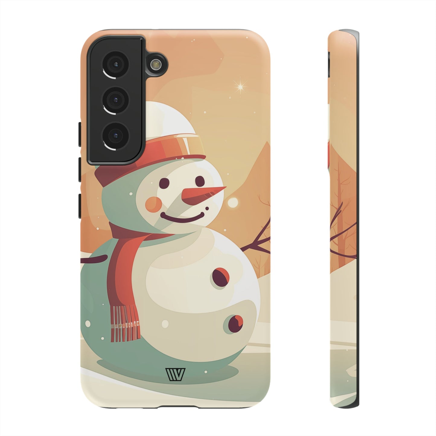 SUNSET SNOWMAN | Tough Phone Case