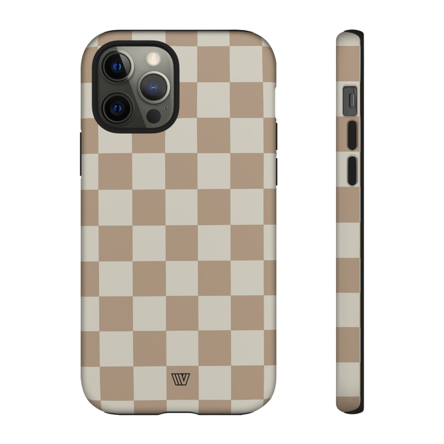 NEUTRAL CHECKERBOARD | Tough Phone Case