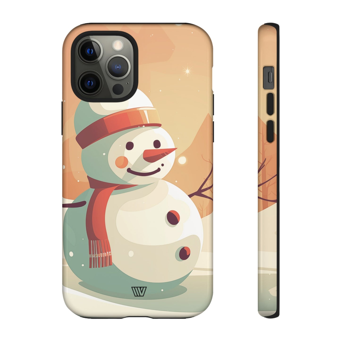 SUNSET SNOWMAN | Tough Phone Case