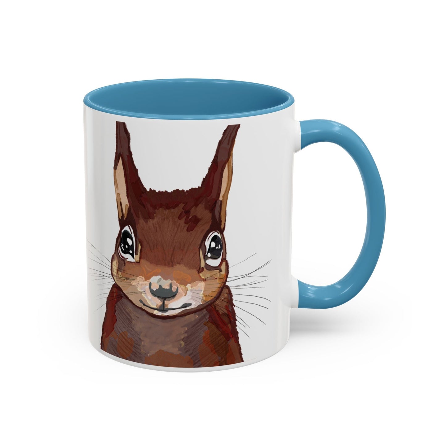 Squirrel Two Tone Coffee Mugs (11oz & 15oz)