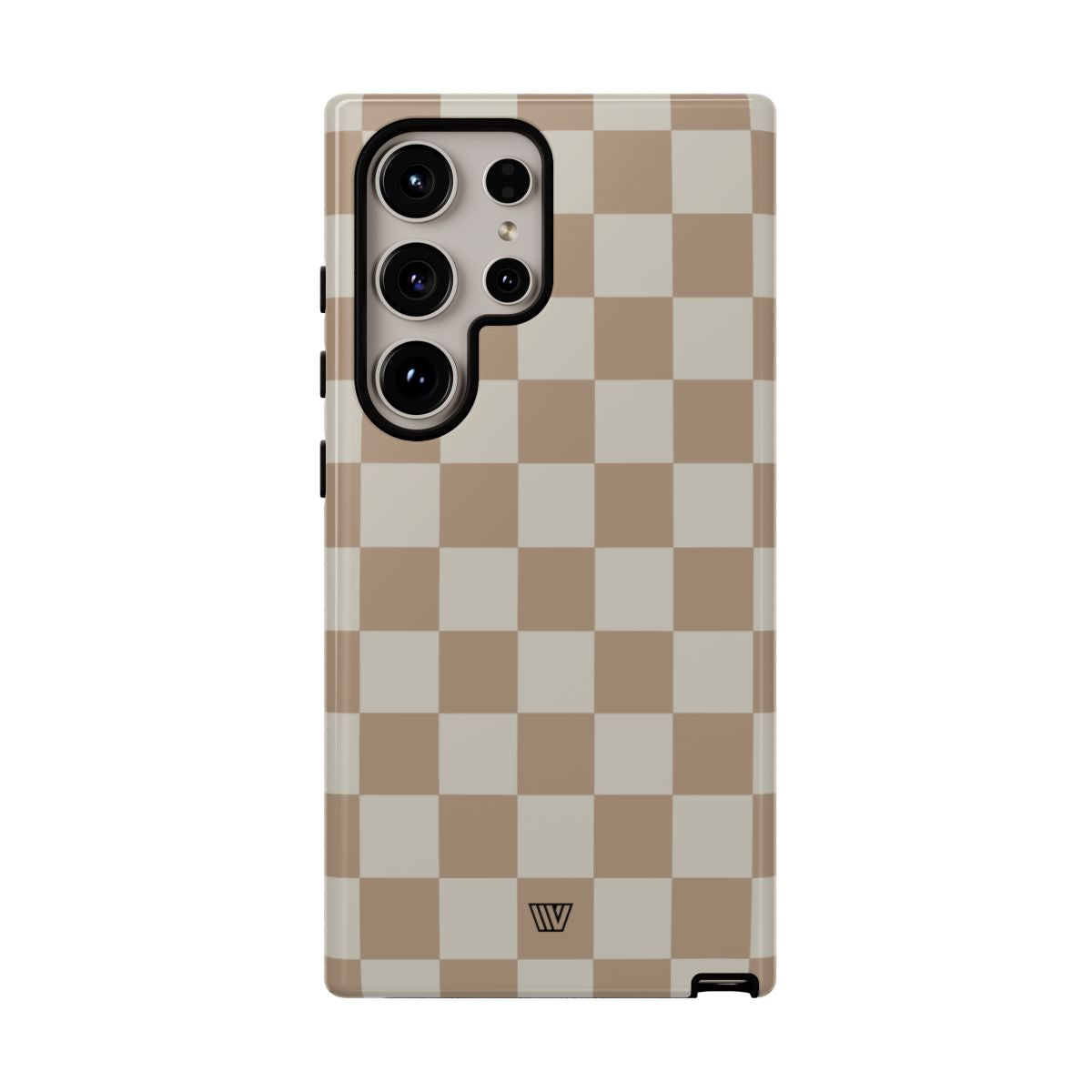 NEUTRAL CHECKERBOARD | Tough Phone Case