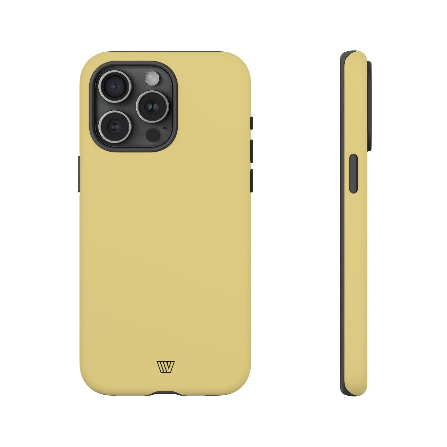 MUTED YELLOW SOLID | Tough Phone Case