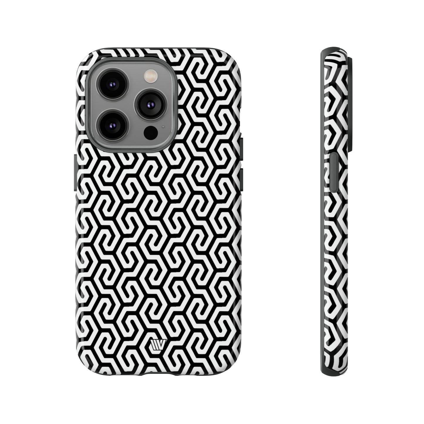 TWISTED GRID | Tough Phone Case