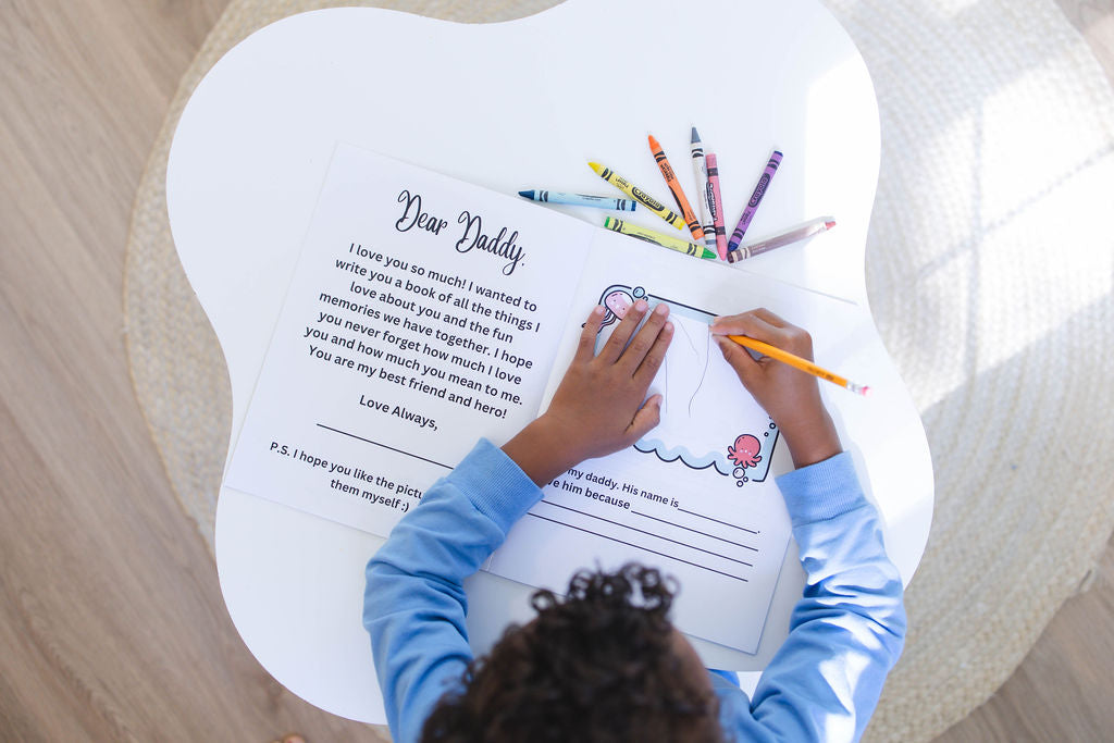 Daddy & Me, Written By: Your Child! Activity and Coloring Book, Perfect for Father's Day and Dad's Birthday!