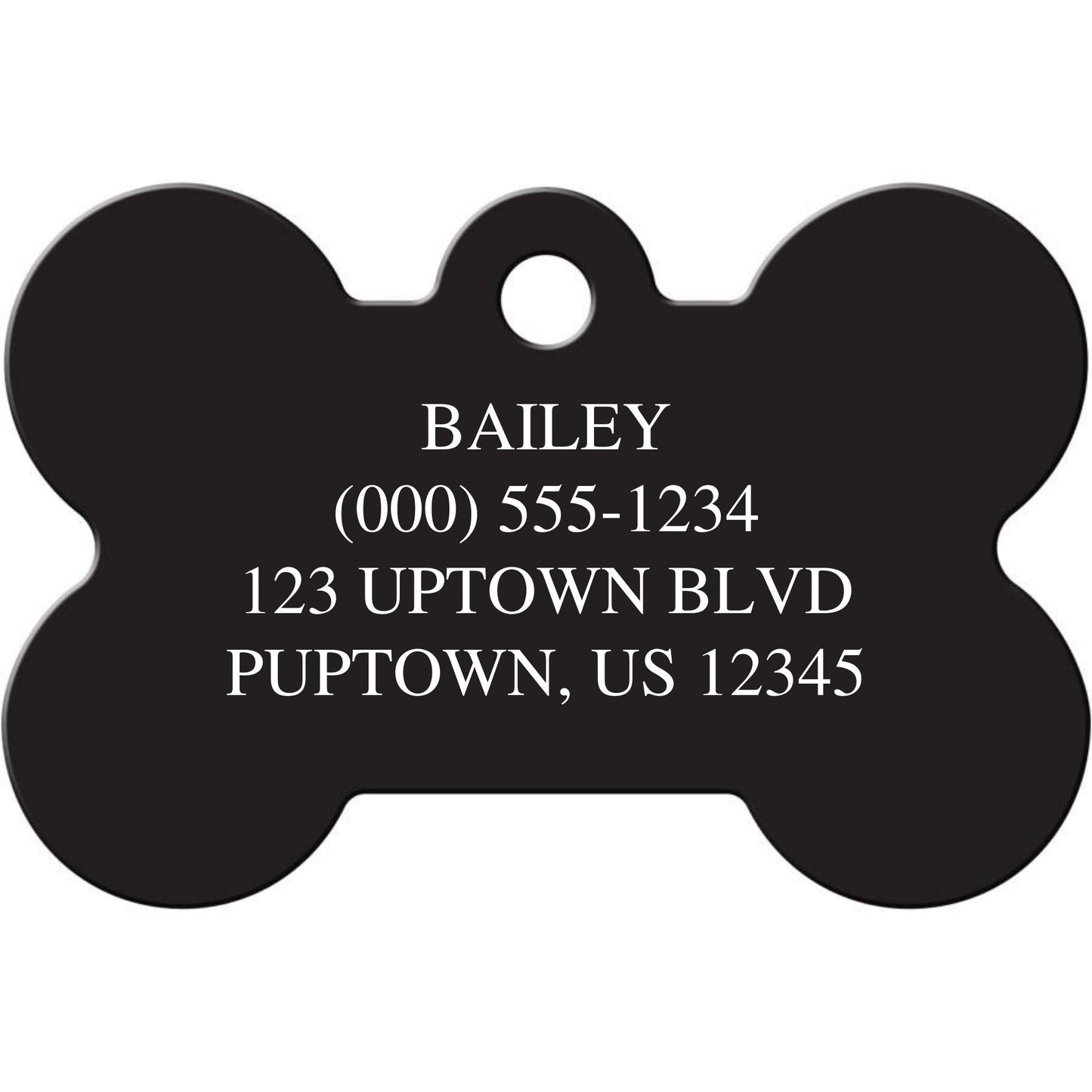 Georgia Bulldogs NCAA Pet ID Tag - Large Bone