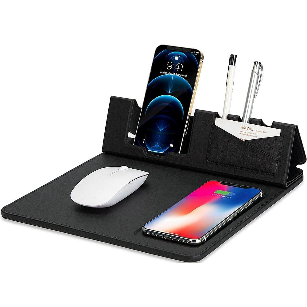 Office Mouse Pad with Wireless Charging