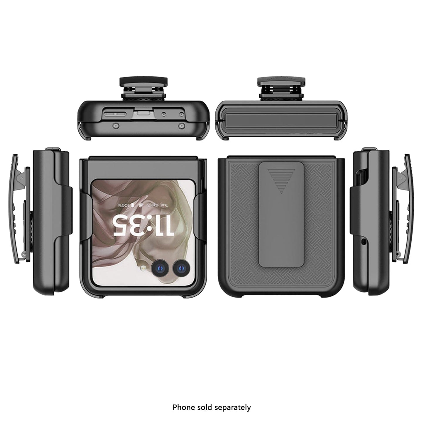 Venture Series Hard Shell with Belt Clip Case - Motorola Razr (2024)