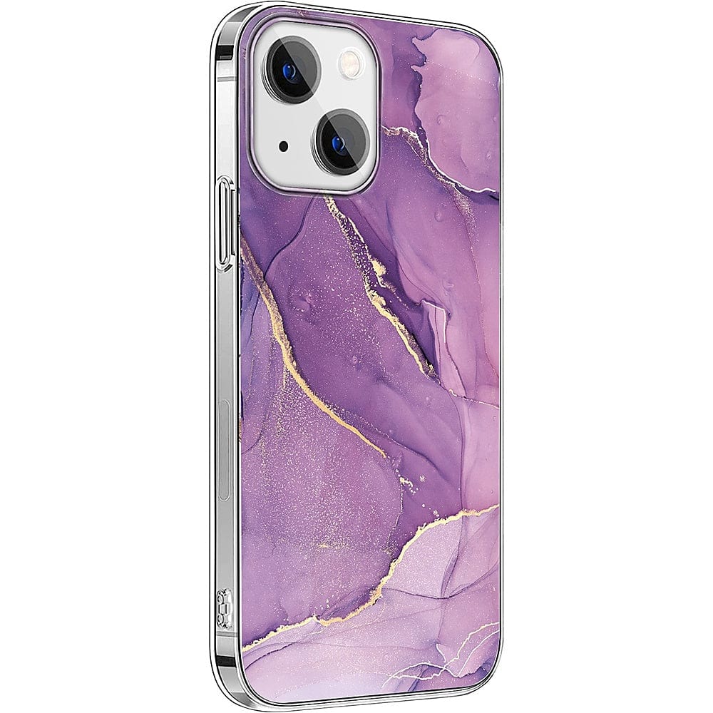 Inspire Series Purple Marble Case  - iPhone 14 Plus - CP00334