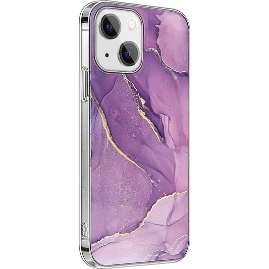 Inspire Series Purple Marble Case  - iPhone 14 Plus - CP00334