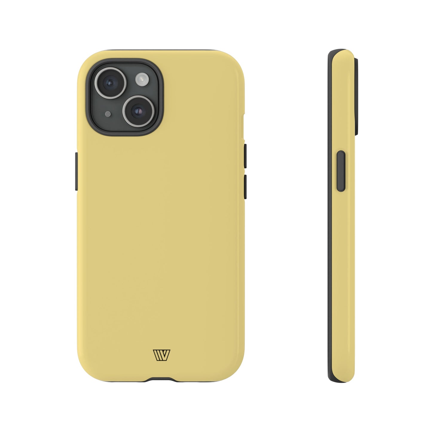 MUTED YELLOW SOLID | Tough Phone Case