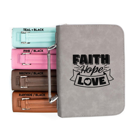 Faith Hope Love - Bible Book Cover