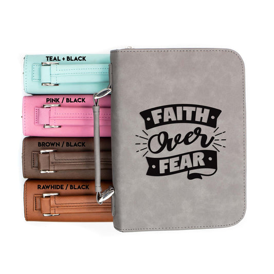 Faith Over Fear - Bible Book Cover