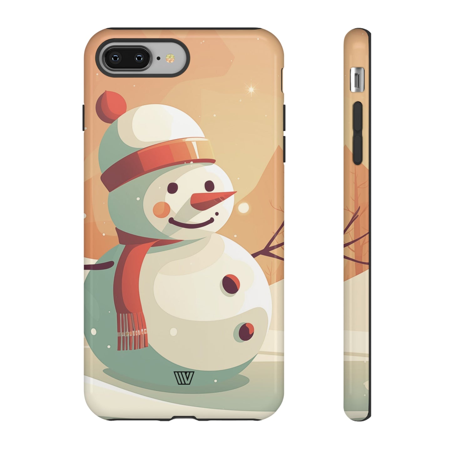 SUNSET SNOWMAN | Tough Phone Case