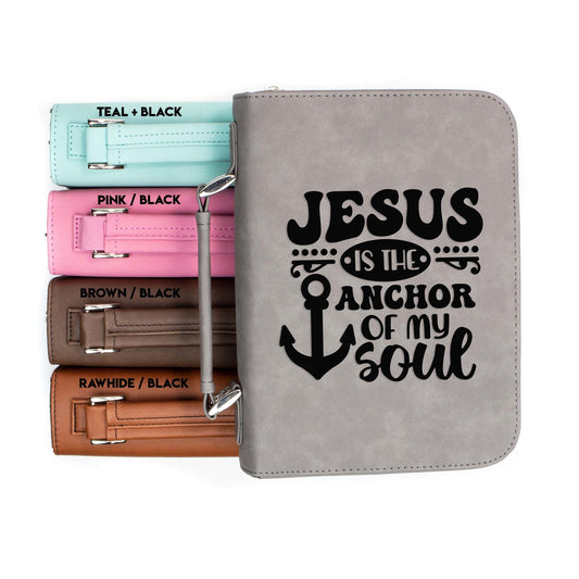 Jesus Is The Anchor Of My Soul - Bible Book Cover