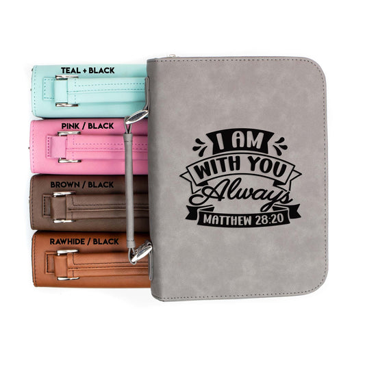 I Am With You Always - Matthew 28-20 - Bible Book Cover