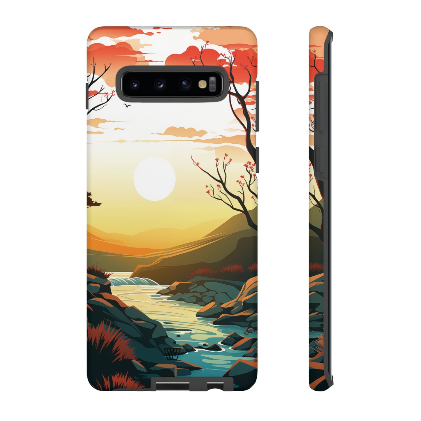 RIVER SUNSET | Tough Phone Case