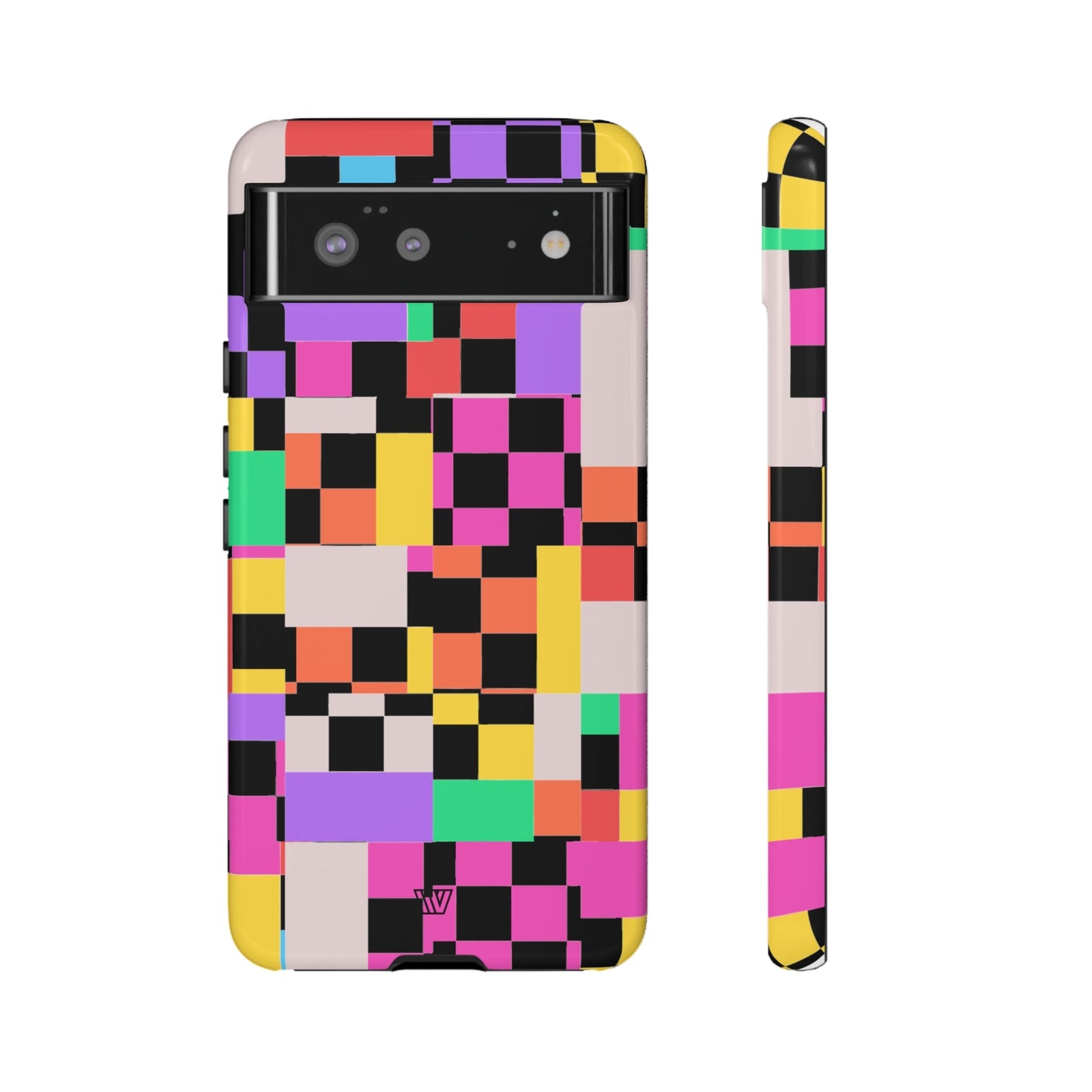 MASHED UP CHECKERBOARD | Tough Phone Case