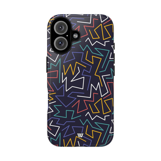 ZIGZAG NIGHT | Tough Phone Case