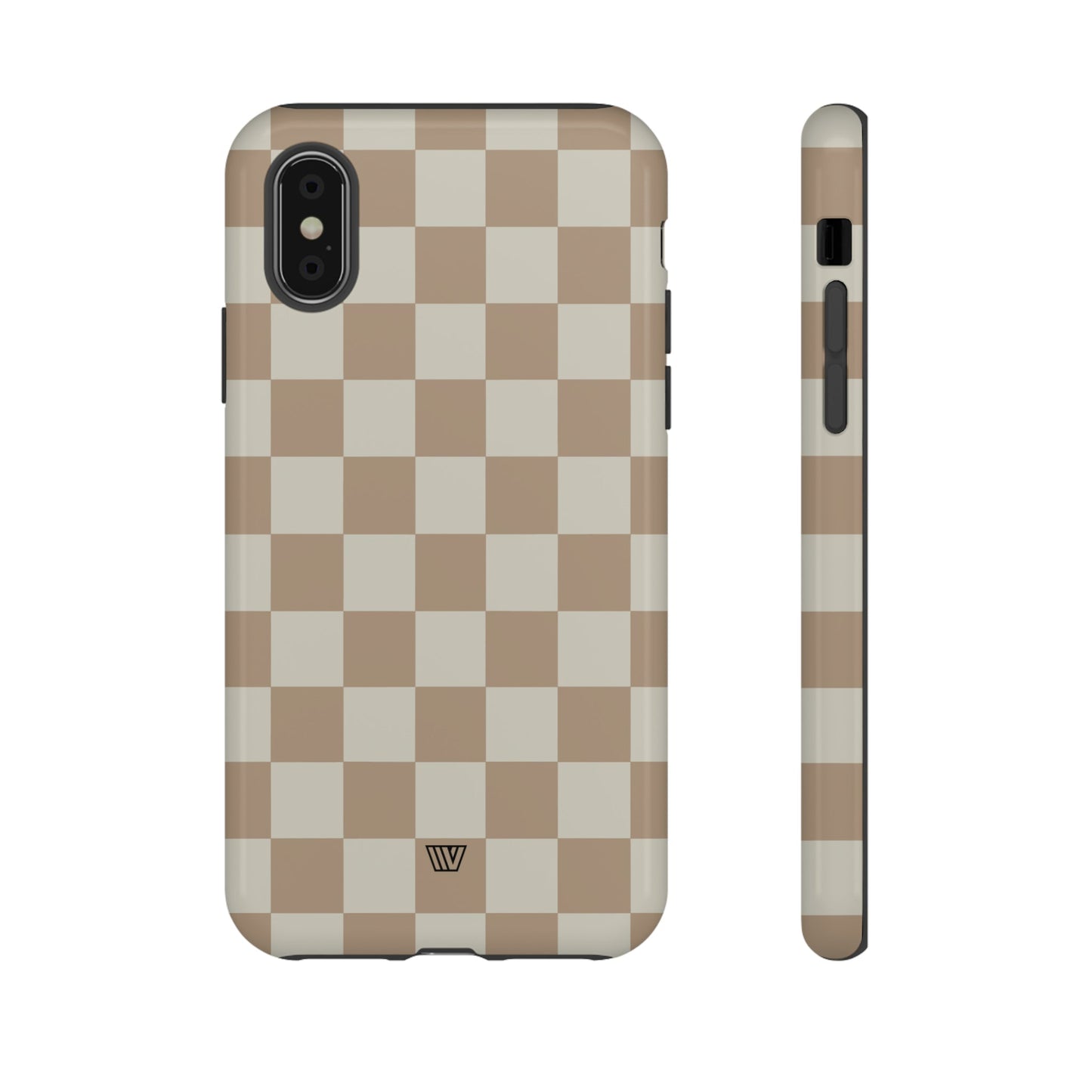 NEUTRAL CHECKERBOARD | Tough Phone Case