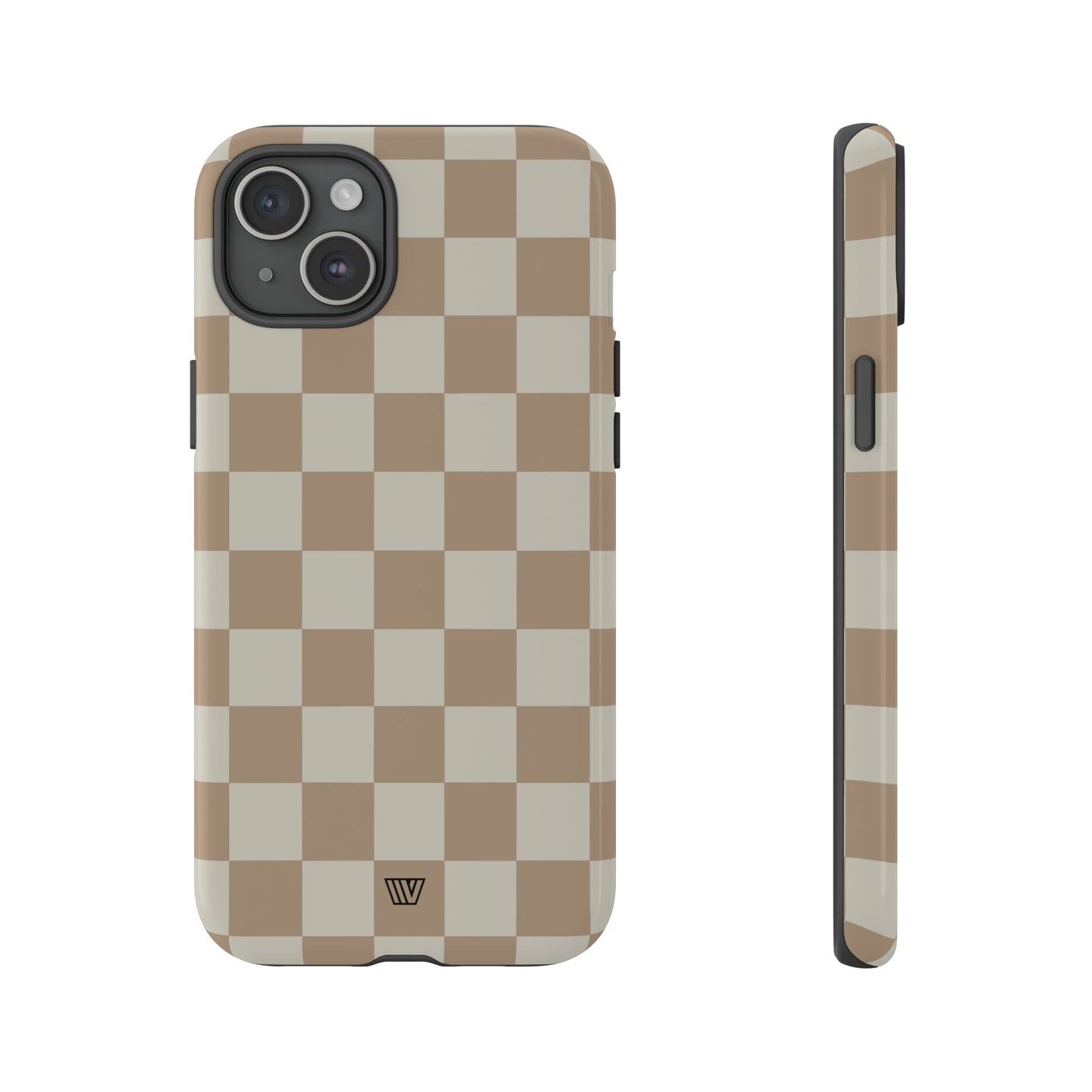 NEUTRAL CHECKERBOARD | Tough Phone Case