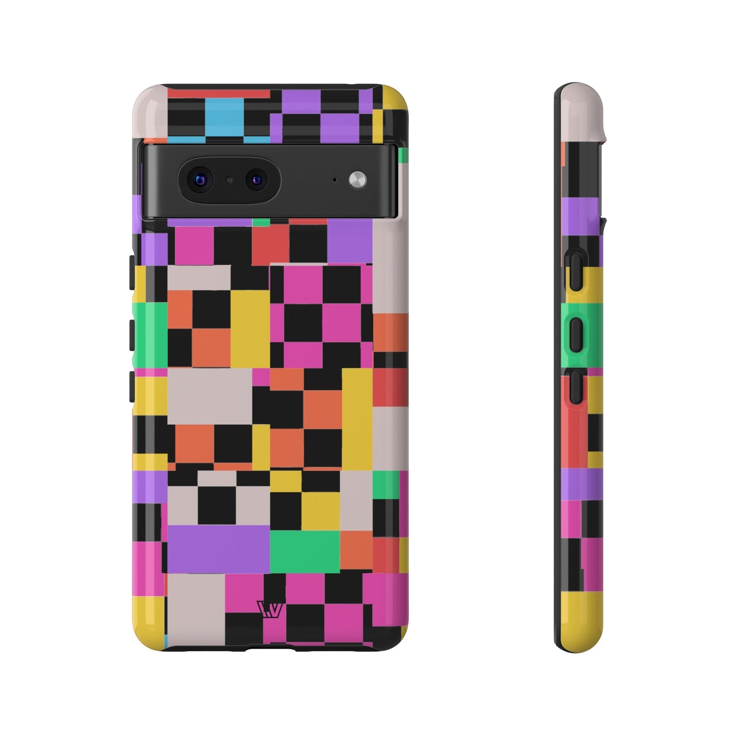 MASHED UP CHECKERBOARD | Tough Phone Case