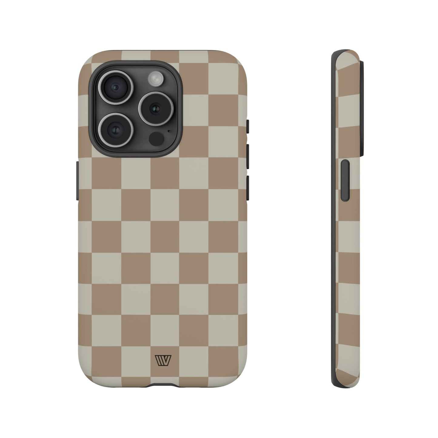 NEUTRAL CHECKERBOARD | Tough Phone Case