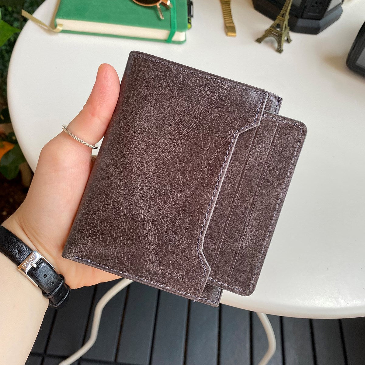 Oregon - Genuine Leather Wallet with Removable Card Holder