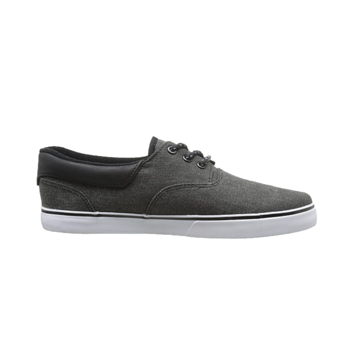 CIRCA VALEOSE-BKG VALEO SE MN'S (Medium) Black/Gum Canvas Skate Shoes