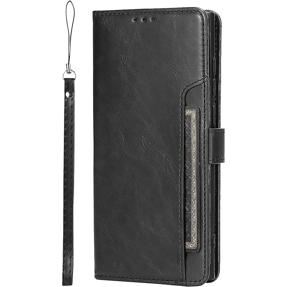 Indy Series Genuine Leather Wallet Case With Kickstand for Samsung Galaxy S23 Ultra - Durable & Stylish